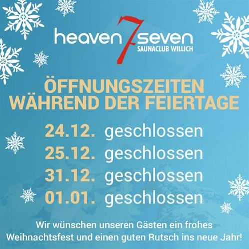 Heaven Seven Weihnachten