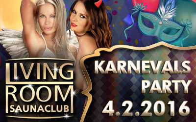 400x250 Karneval 2016 LivingRoom FKK Saunaclub